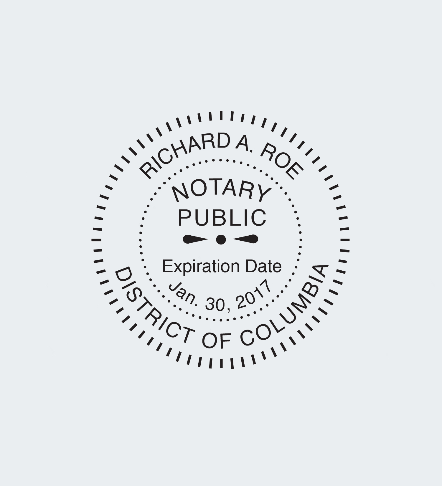 Washington DC Notary Seals NNA