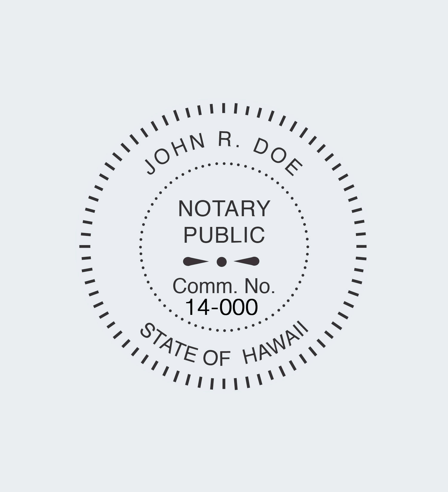 different types of notary seals