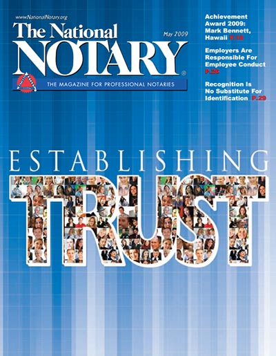 The National Notary - May 2009