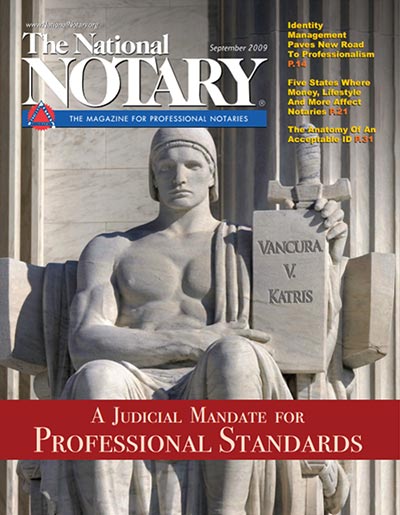 The National Notary - September 2009
