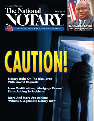 The National Notary - March 2010