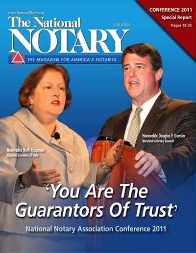 The National Notary - July 2011