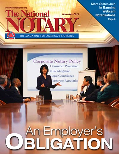 The National Notary - November 2011