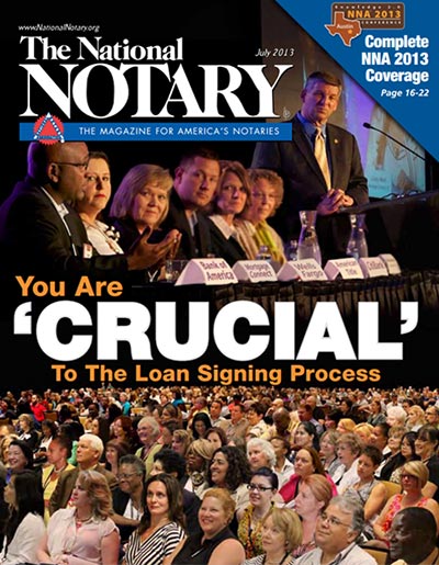 The National Notary - July 2013