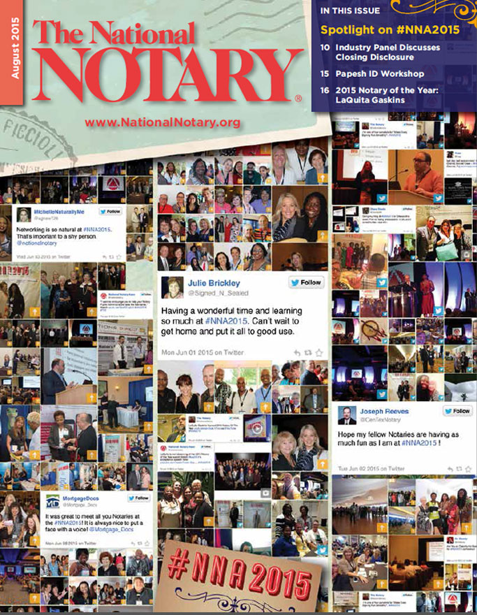 The National Notary - August 2015