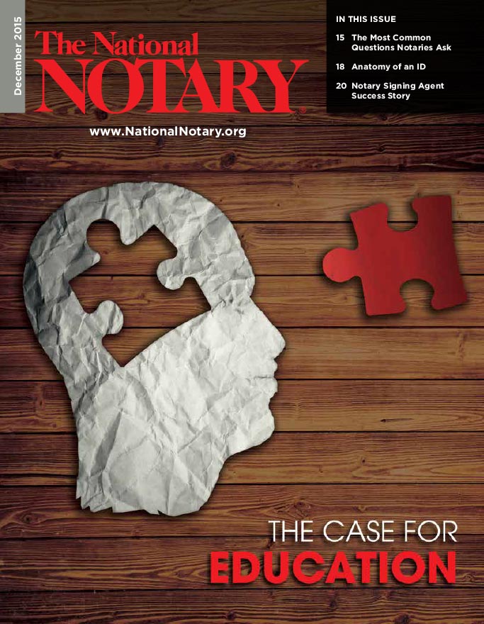 The National Notary - December 2015