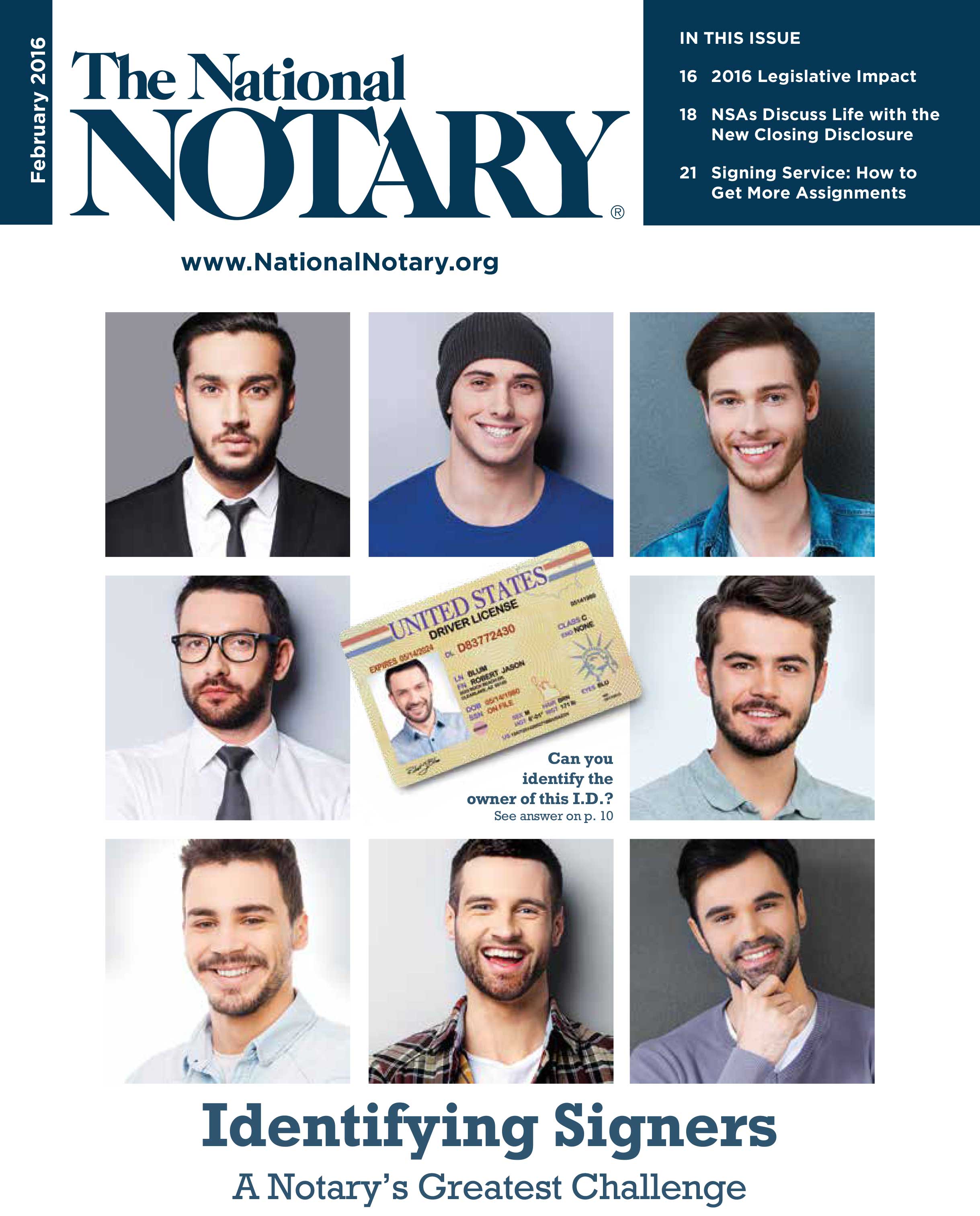 The National Notary - February 2016
