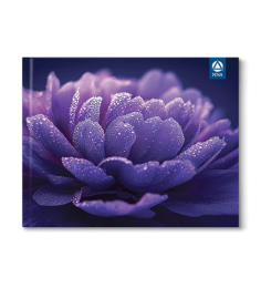 Deluxe Journal - Purple Peony