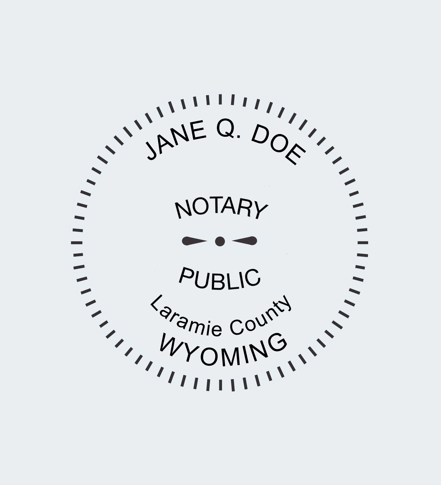 Wyoming Notary Seals NNA