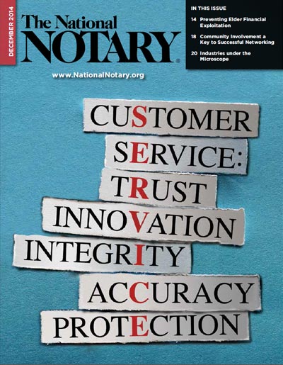 The National Notary - December 2014