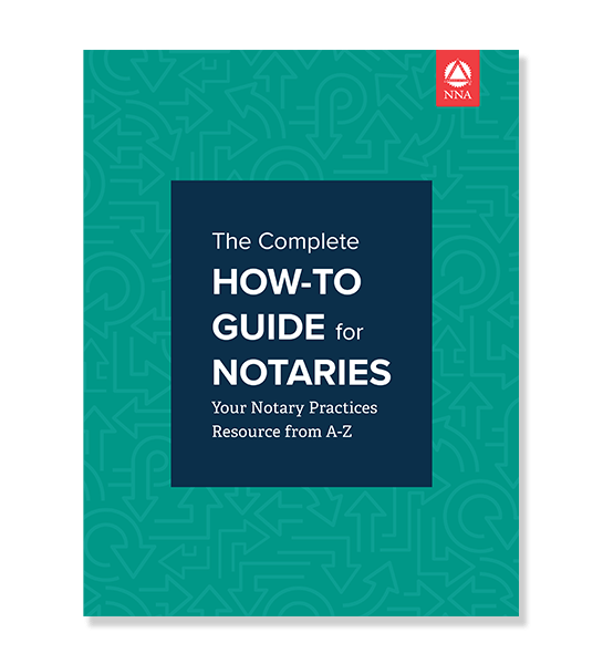 the complete how-to guide for notaries book