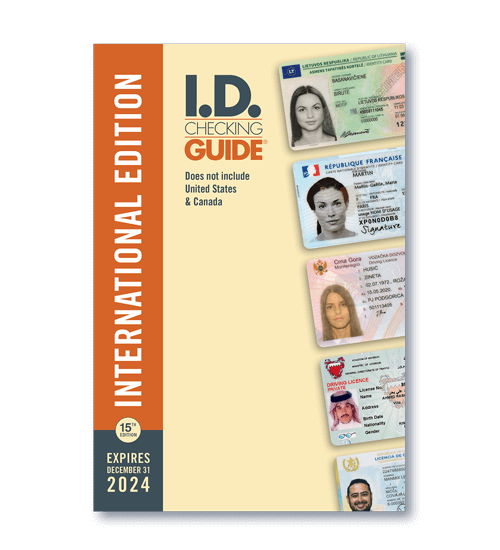 I.D. Checking Guide, International, 15th Edition 