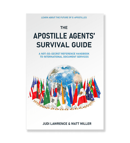 The Apostille Agents' Survival Guide