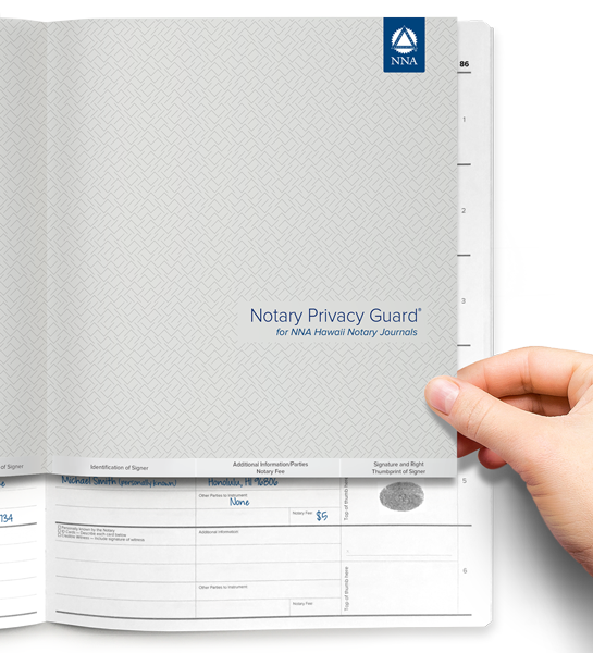 Notary Privacy Guard® - Hawaii