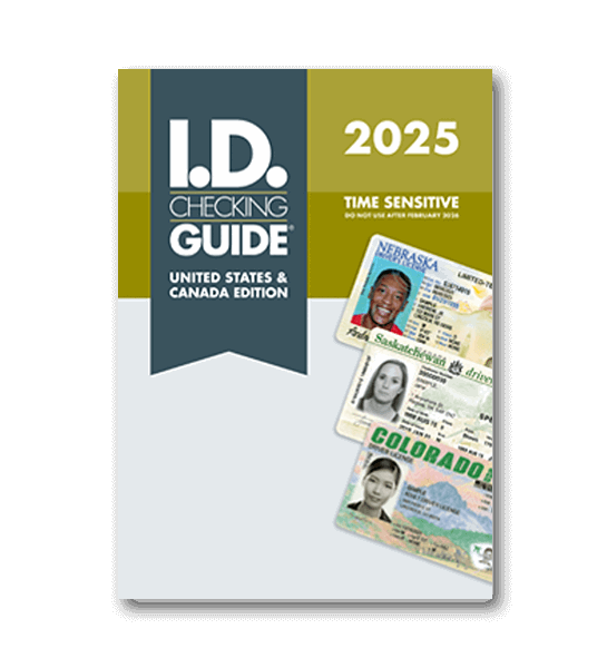 I.D. Checking Guide, U.S. & Canada Edition 2025 NNA