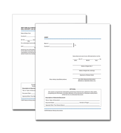 New York Acknowledgment and Jurat Certificate Bundle