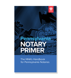 pennsylvania notary primer handbooks