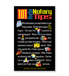 101 Useful Notary Tips