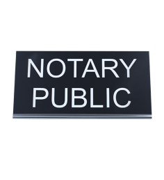 Notary Public Sign