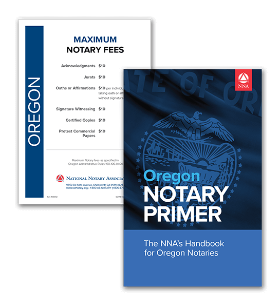 Oregon Primer & Fee Schedule Bundle | NNA Oregon Primer & Fee Schedule Bundle | NNA