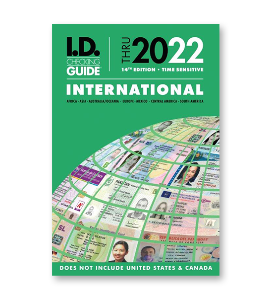 I.D. Checking Guide, International, 14th Edition NNA