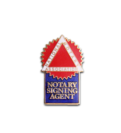 Notary Signing Agent Lapel Pin