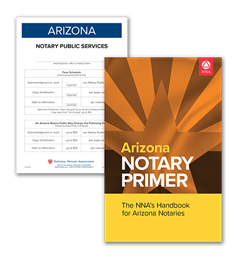 Arizona Primer & Fee Schedule Bundle