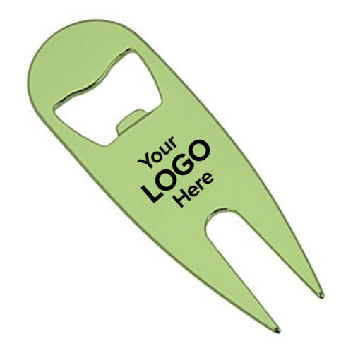 Divot bottle opener tool