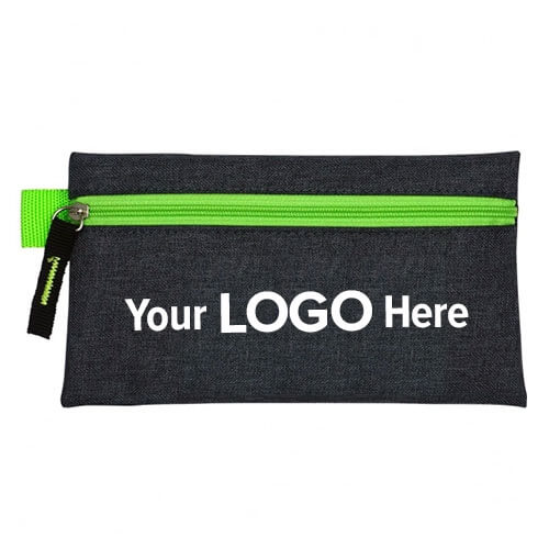 Zippered promotional travel case