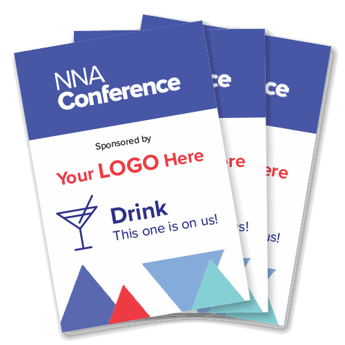 NNA Conference Sponsored Items drink tickets