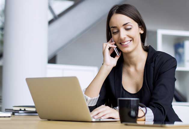 woman purchasing a bond