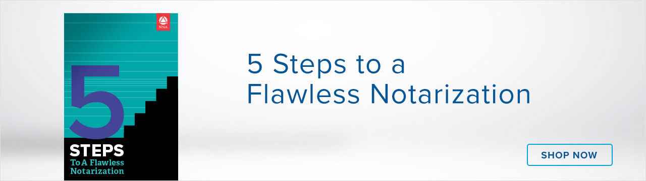 5 steps flawless notarization book ad