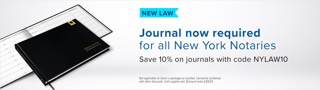New Law: New York Journal Requirement