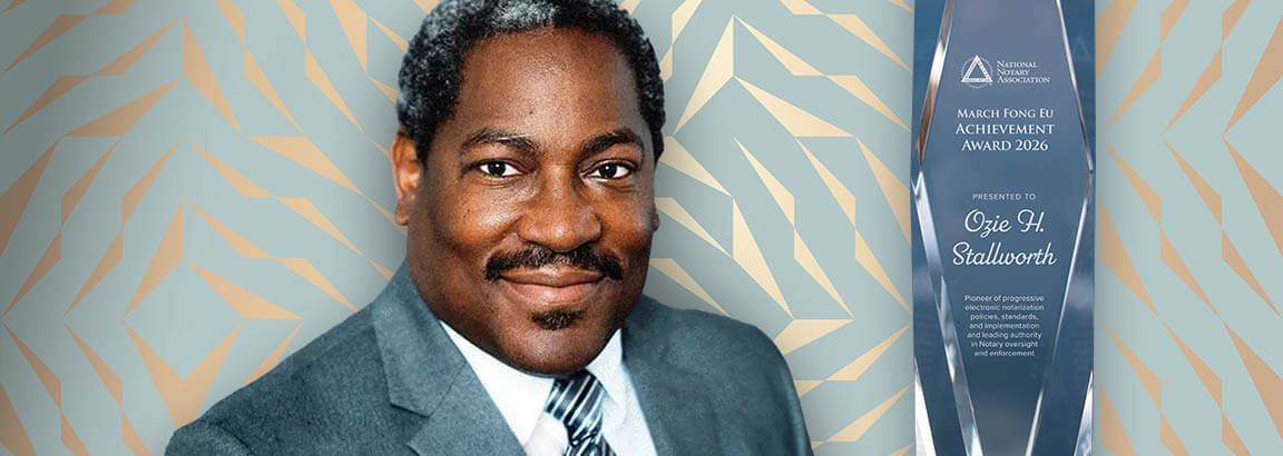 2026 March Fong Eu Achievement Award Recipient Ozie Stallworth