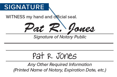 A Notary certificate part 3