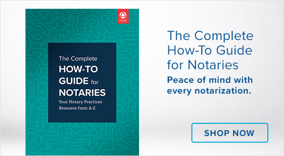 Mobile ad for The Complete How-To Guide for Notaries