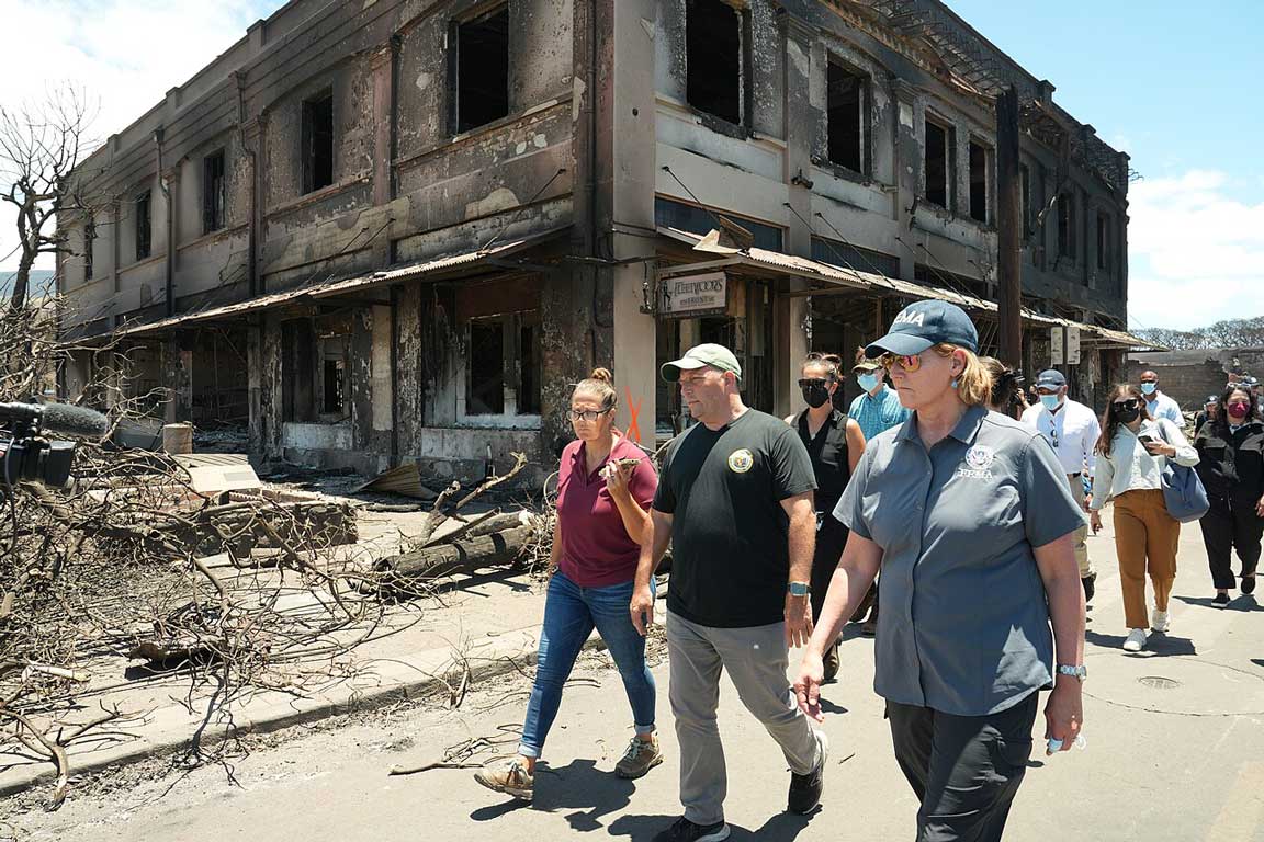 FEMA Maui fire aftermath