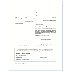 notary certificates