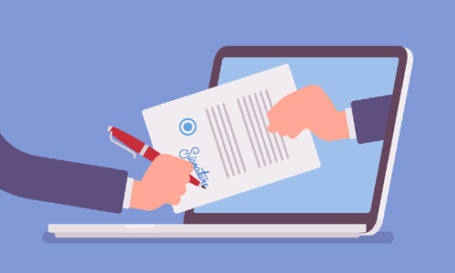 Thumbnail comparing Remote Online Notarization (RON) and Remote Ink-Signed Notarization (RIN)