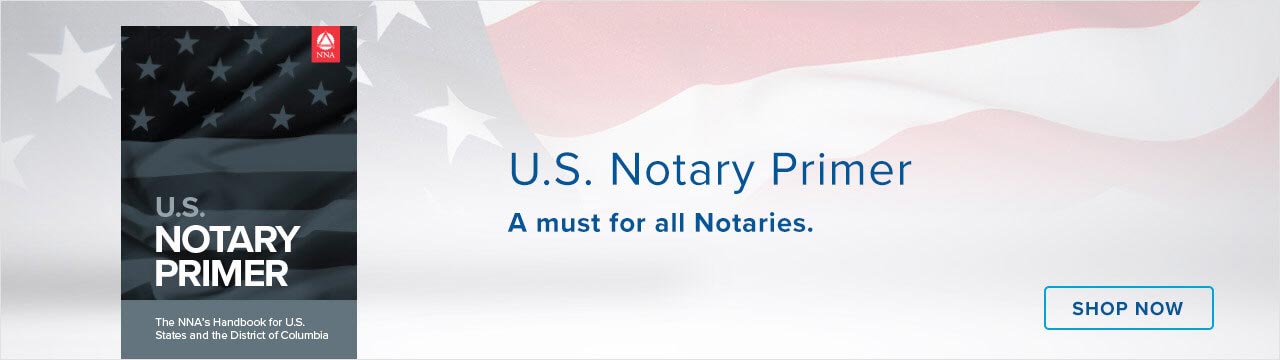 Desktop ad for US Notary Primer