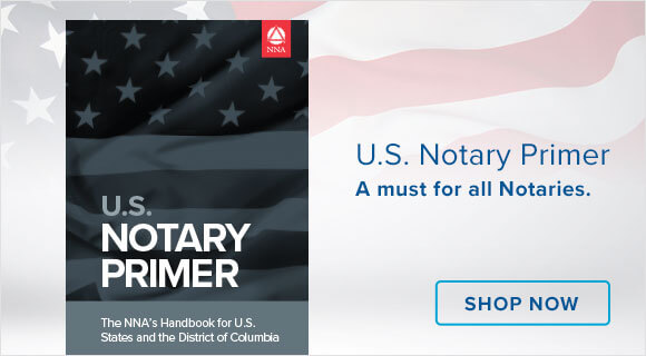 Mobile ad for US Notary Primer