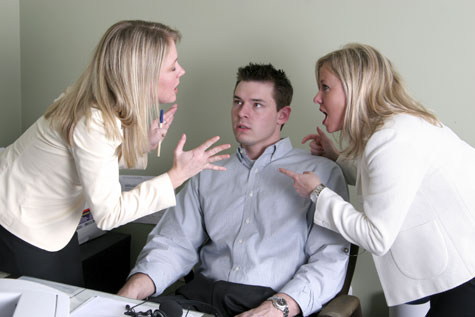 Sister pretends to be a wife for a loan signing