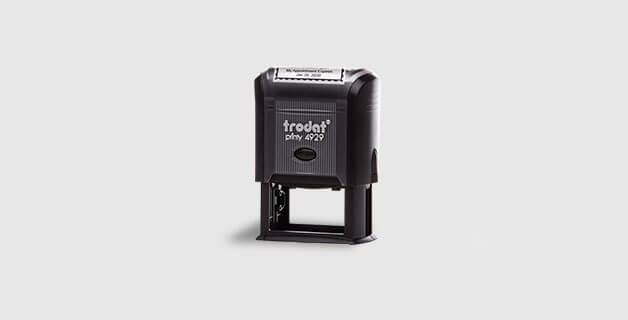 a black Notary stamp
