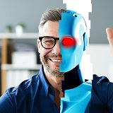 half human and half robot