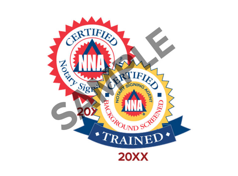 Display your professionalism with NNA online 'badges' for members,  certified NSAs