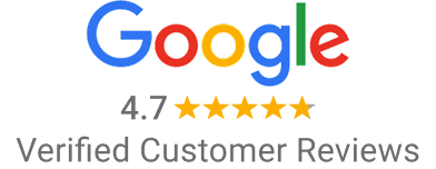 Google Verified Customer Reviews &mdash; rated 4.7 out of 5