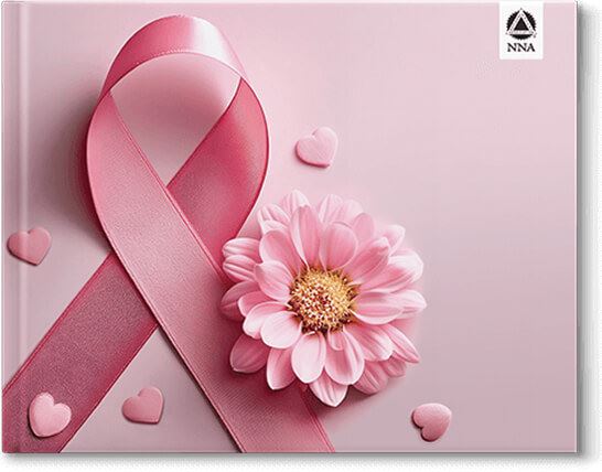 Breast Cancer Awareness Deluxe Notary Journal