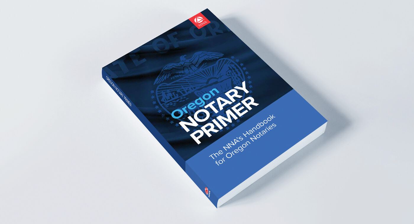 a Oregon Notary Primer handbook