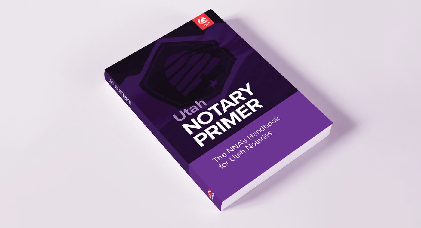 a Utah Notary Primer handbook
