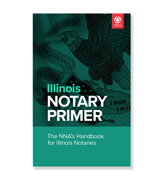 a handbook for Illinois notaries